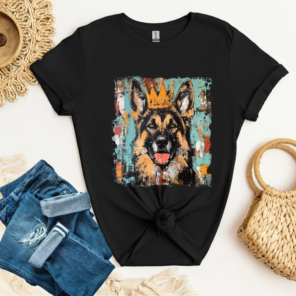 German Shepherd T-shirt/Crowned and Connected Collection