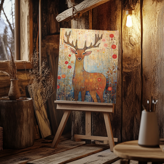 Garden Guardian: The Enchanted Deer