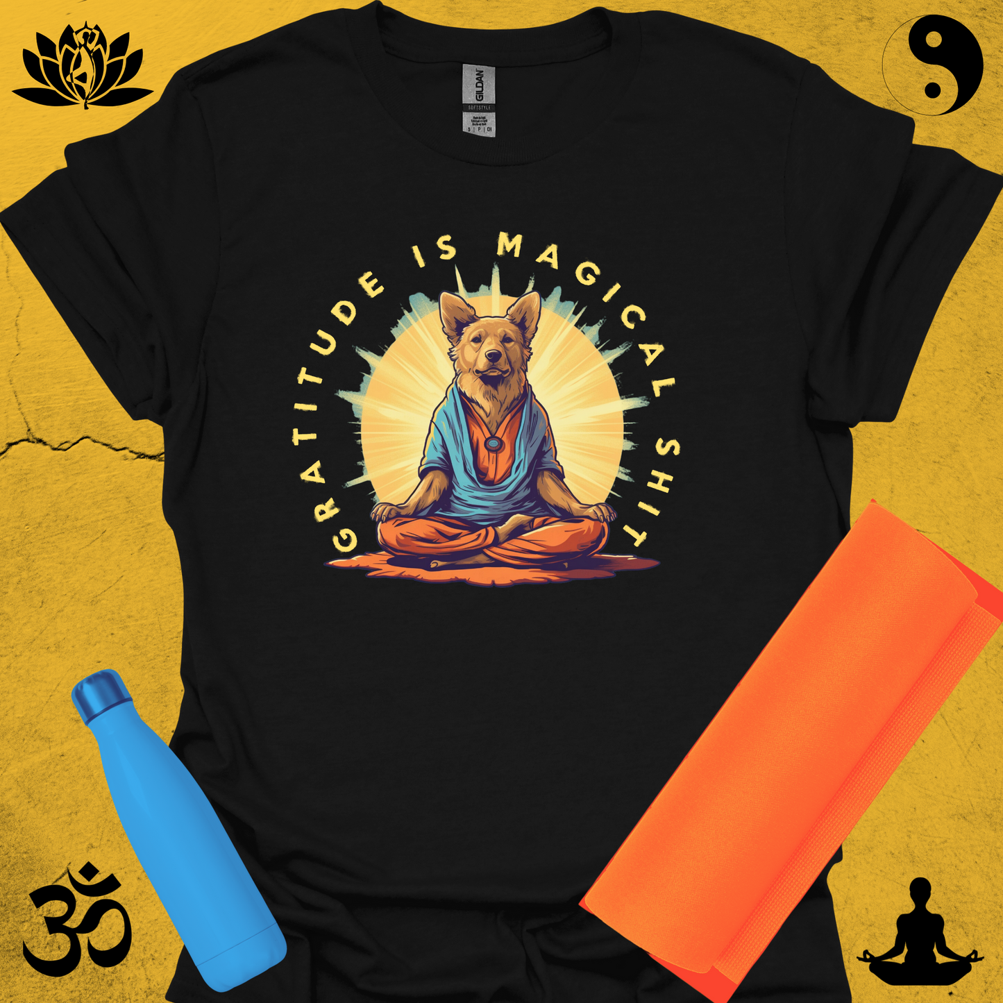 Gratitude is Magical S**t– The Zen Dog Tee