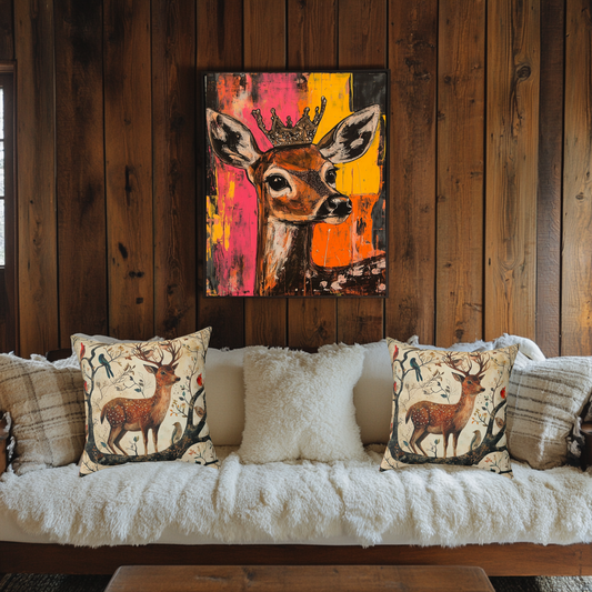 Branch Manager Rustic Whimsy Pillow