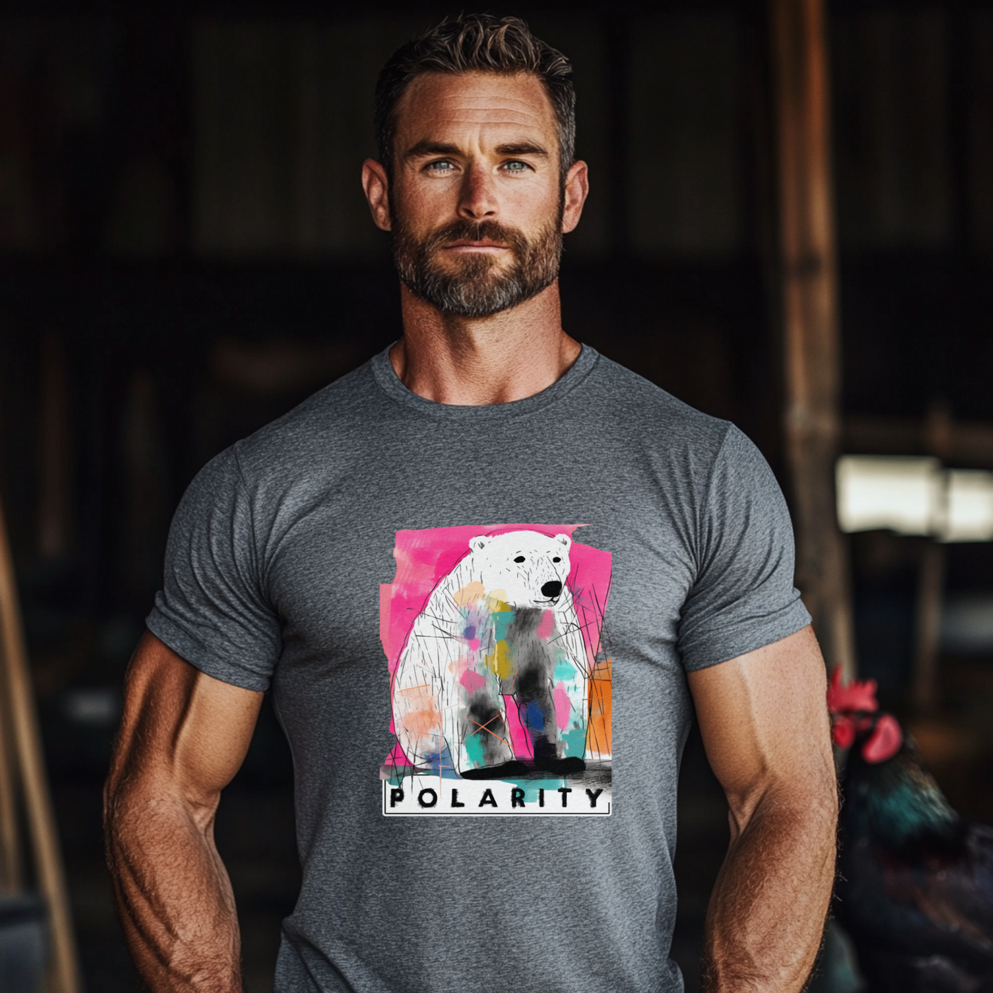 Polarity-The Avant-Garde Polar Bear Tee