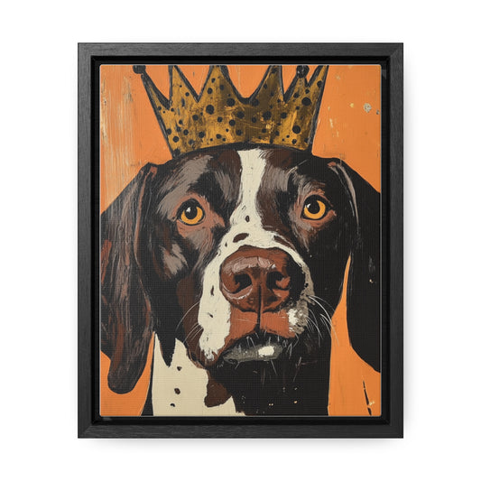 This Dog Won't Hunt, German Shorthair Pointer Canvas Art