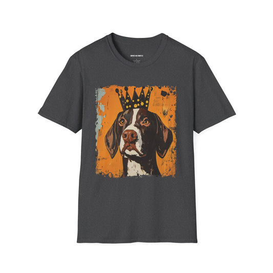 German Shorthaired Pointers Rule T-Shirt- Crowned and Connected Collection