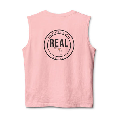 Florida Real Estate Agent Muscle Tank | Unisex Real Estate Advisor Shirt | The State I’m In Is Real™