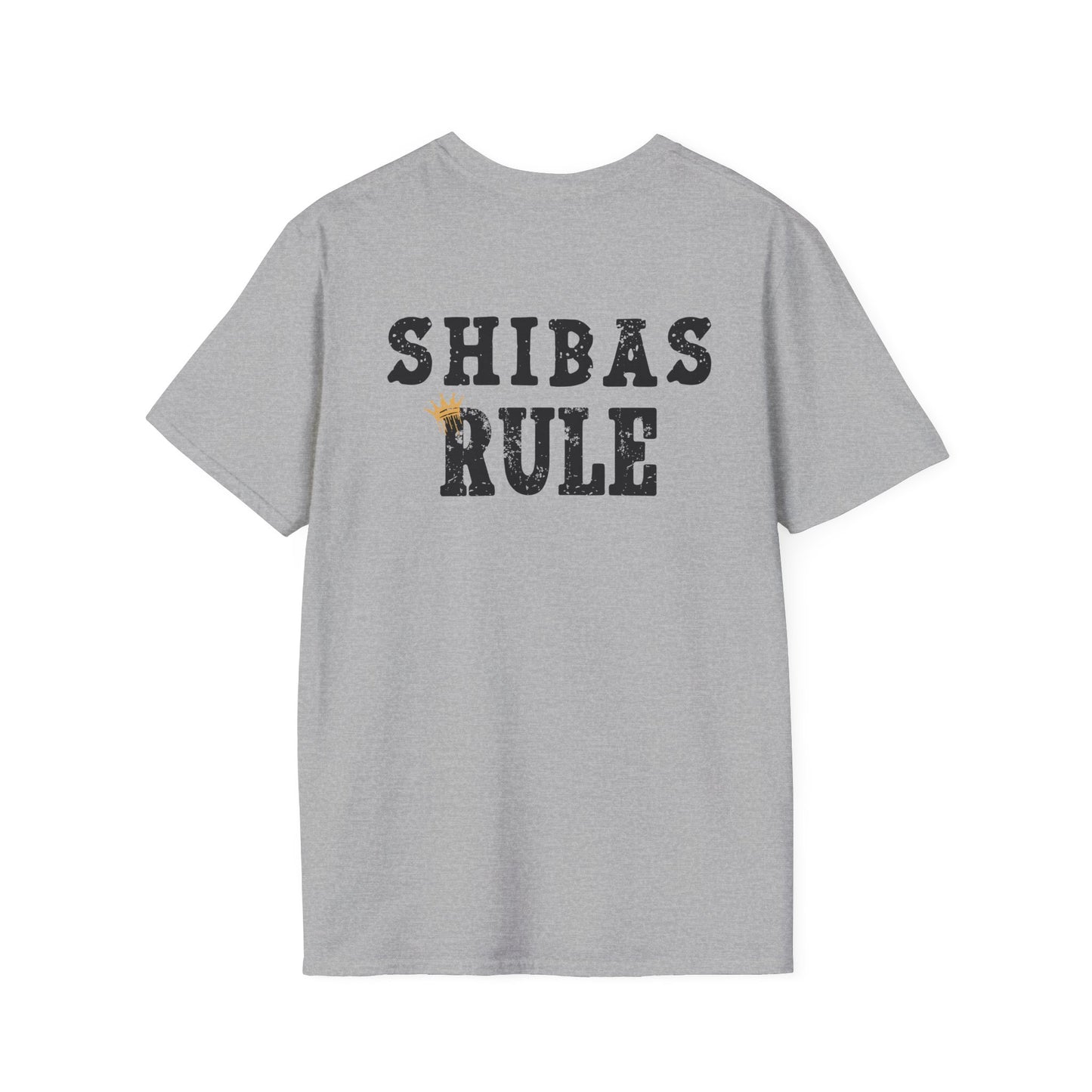 Shiba Inus Rule T-Shirt/ Crowned and Connected Collection