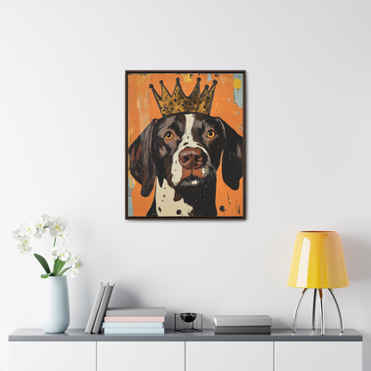 This Dog Won't Hunt, German Shorthair Pointer Canvas Art