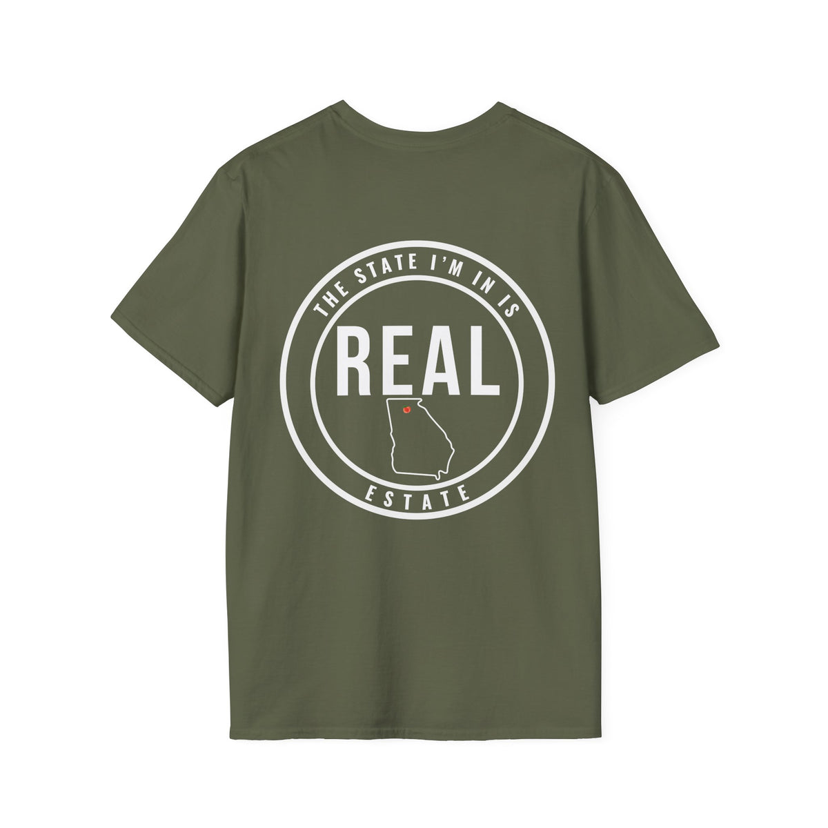 Georgia Real Estate Agent Shirt | The State I’m In Is Real™ | Georgia Real Estate Advisor Tee
