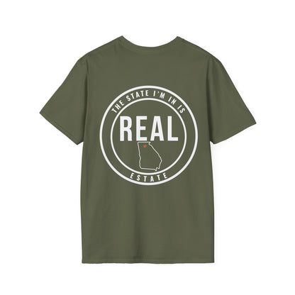 Georgia Real Estate Agent Shirt | The State I’m In Is Real™ | Georgia Real Estate Advisor Tee