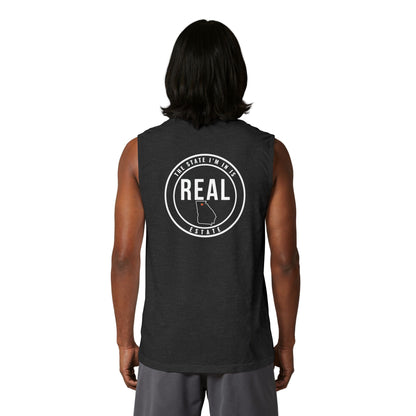Georgia Real Estate Agent Muscle Tank | Unisex Real Estate Advisor Shirt | The State I’m In Is Real™