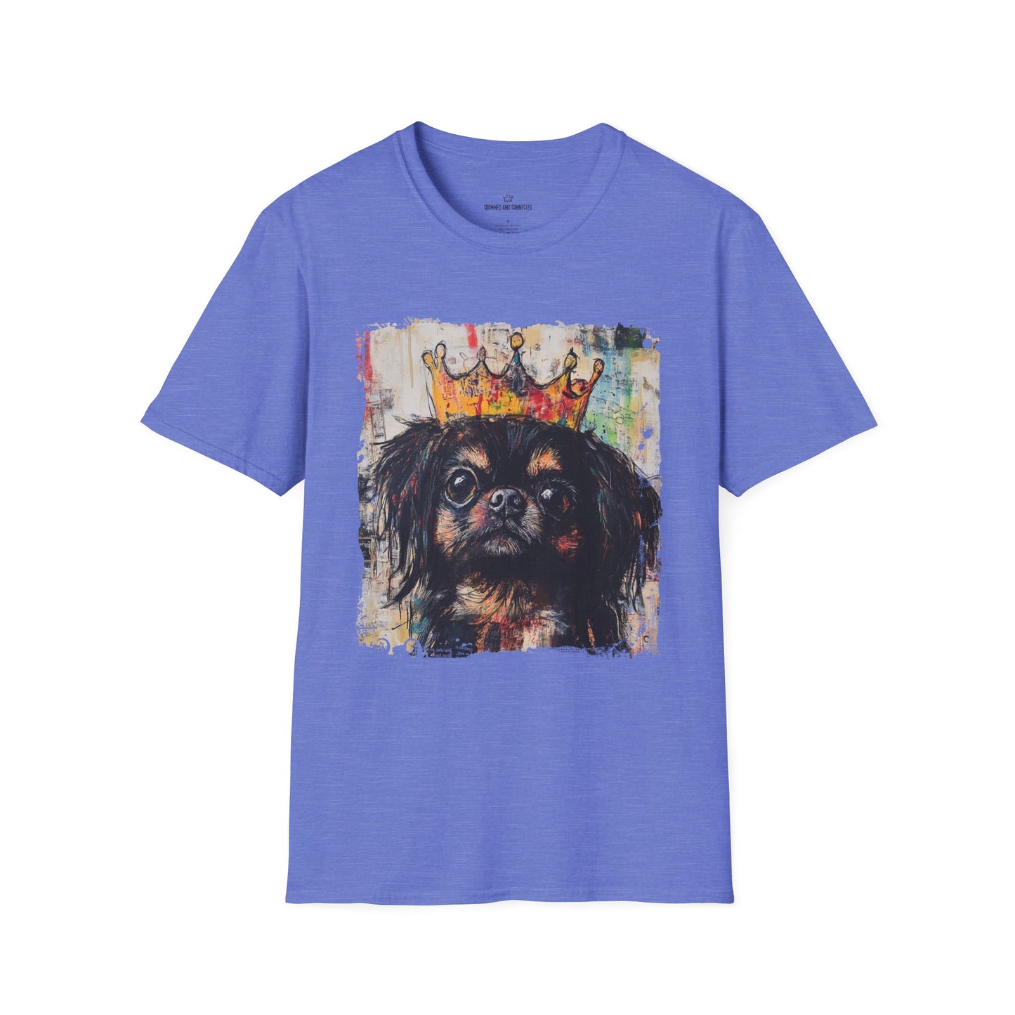 Tibetan Spaniels Rule T-shirt/ Funny Tibetan Spaniel Tee/Crowned and Connected Collection