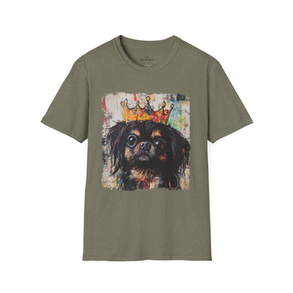 Tibetan Spaniels Rule T-shirt/ Funny Tibetan Spaniel Tee/Crowned and Connected Collection