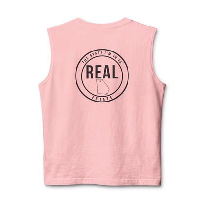 Georgia Real Estate Agent Muscle Tank | Unisex Real Estate Advisor Shirt | The State I’m In Is Real™