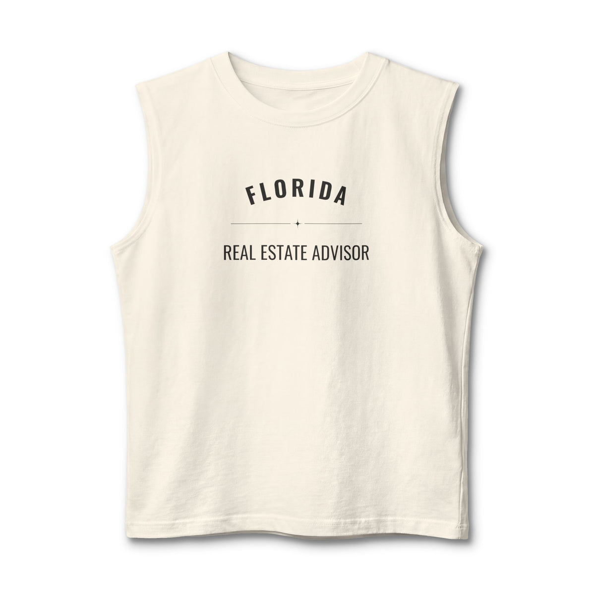 Florida Real Estate Agent Muscle Tank | Unisex Real Estate Advisor Shirt | The State I’m In Is Real™