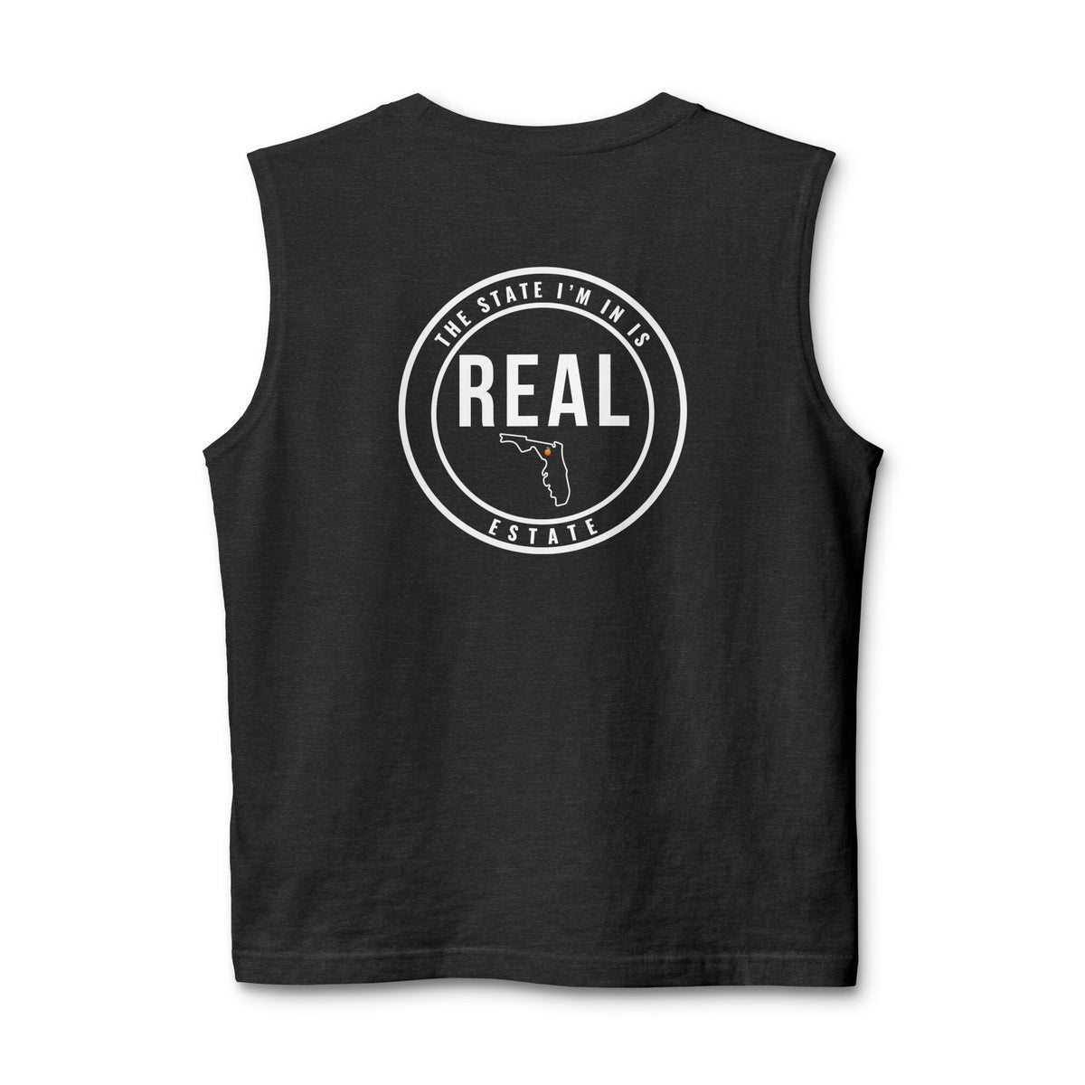 Florida Real Estate Agent Muscle Tank | Unisex Real Estate Advisor Shirt | The State I’m In Is Real™