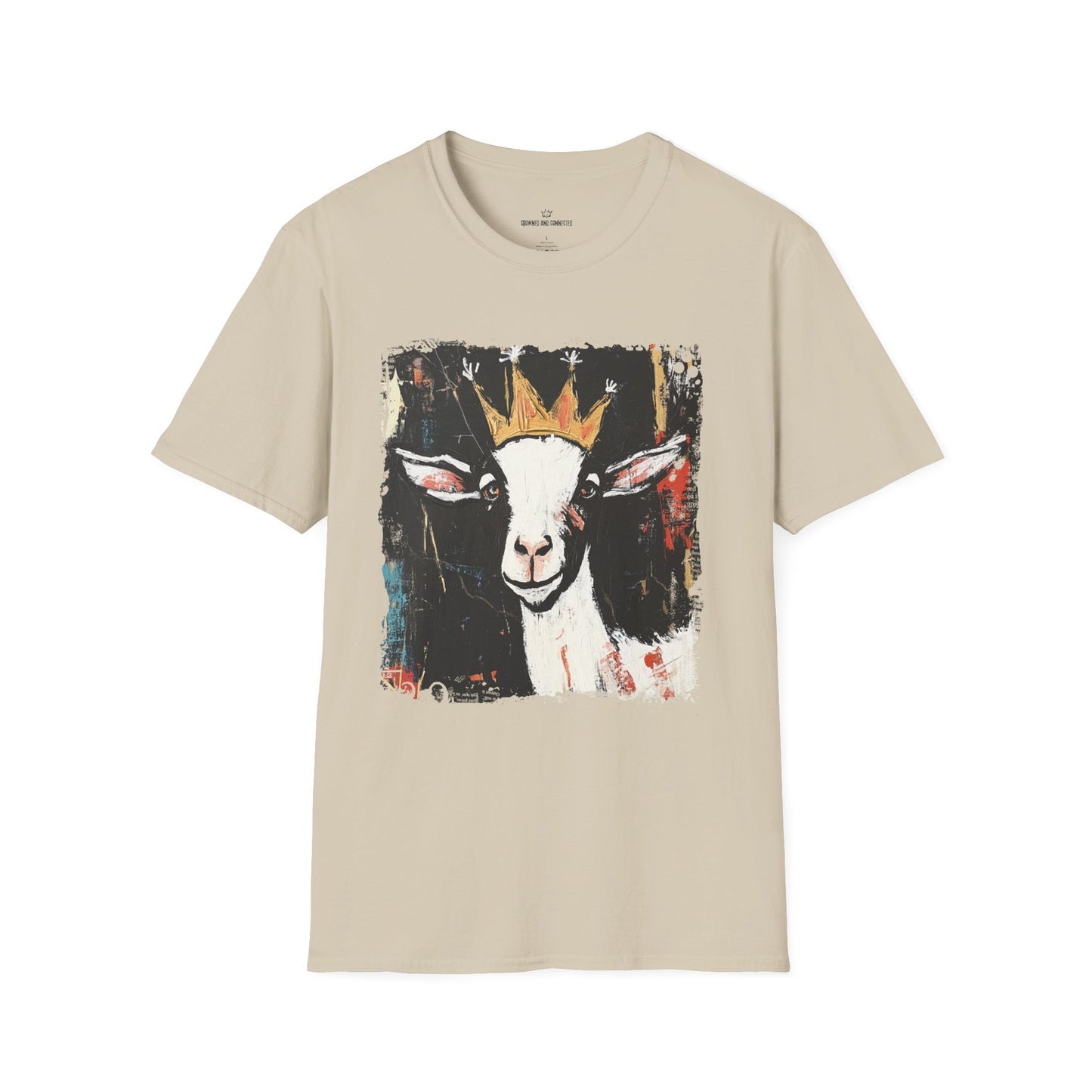 Goats Rule T-Shirt/Funny Goat Lover Tee/Crowned and Connected Collection