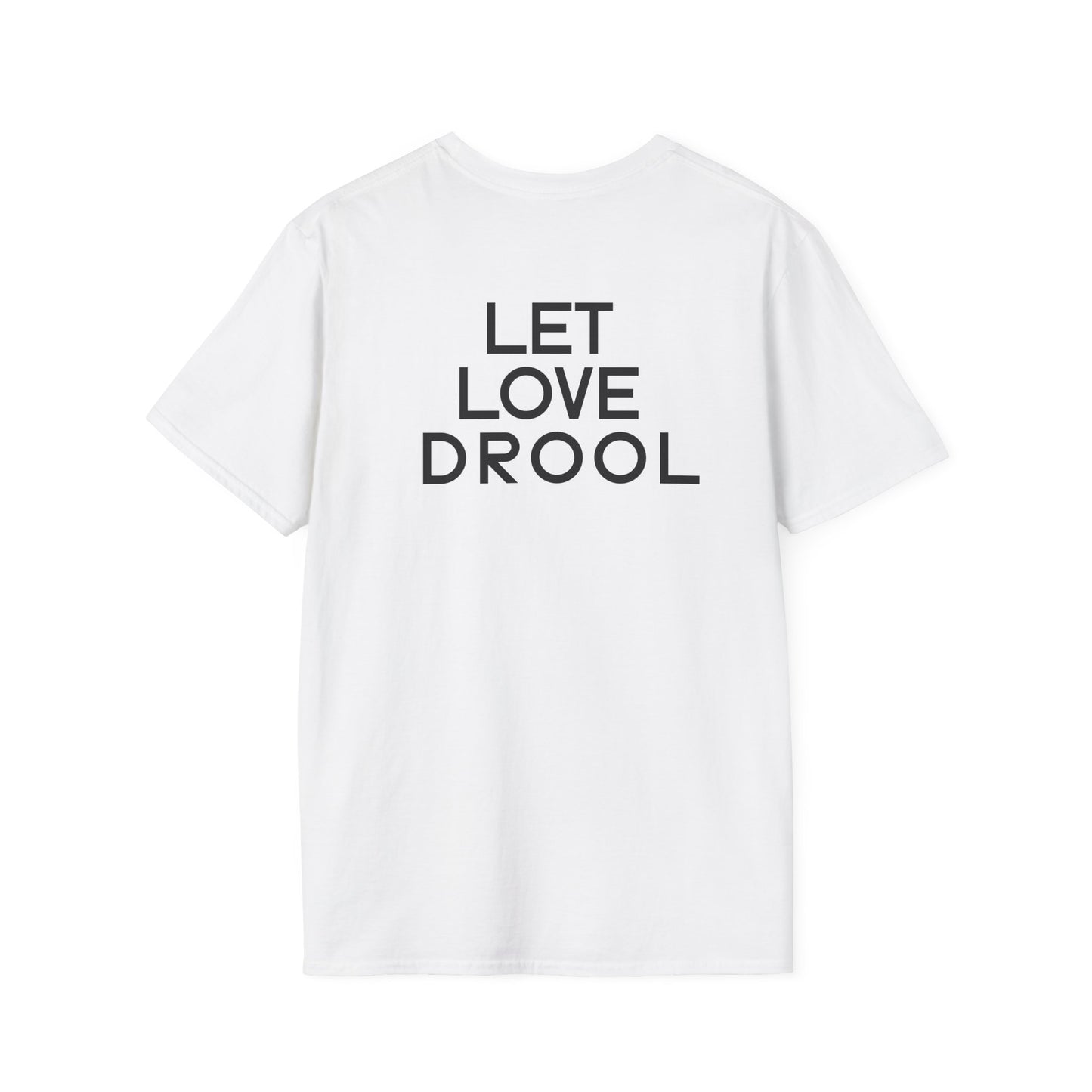 Let Love Drool – Funny Golden Retriever Dog Lover T-Shirt/Crowned & Connected Collection