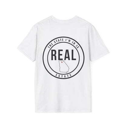 Georgia Real Estate Agent Shirt | The State I’m In Is Real™ | Georgia Real Estate Advisor Tee