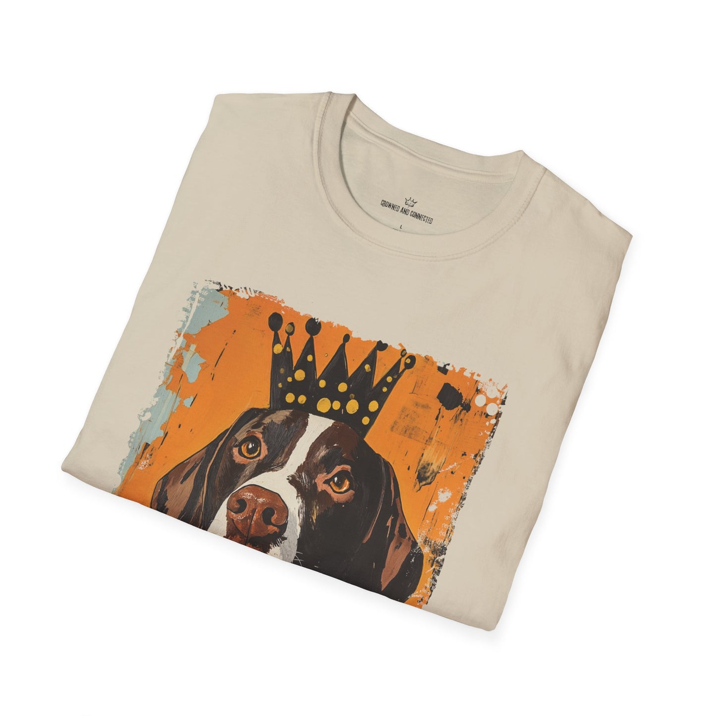 German Shorthaired Pointers Rule T-Shirt- Crowned and Connected Collection