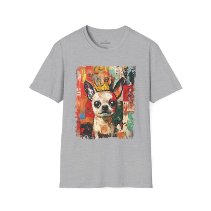 Chihuahuas Rule T-Shirt  – Funny Chihuahua Lover Tee/Crowned and Connected Collection