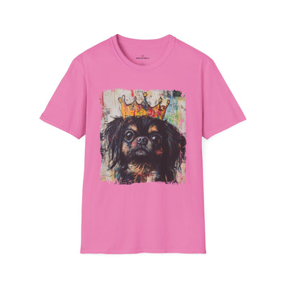 Tibetan Spaniels Rule T-shirt/ Funny Tibetan Spaniel Tee/Crowned and Connected Collection