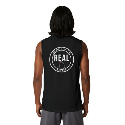 Georgia Real Estate Agent Muscle Tank | Unisex Real Estate Advisor Shirt | The State I’m In Is Real™