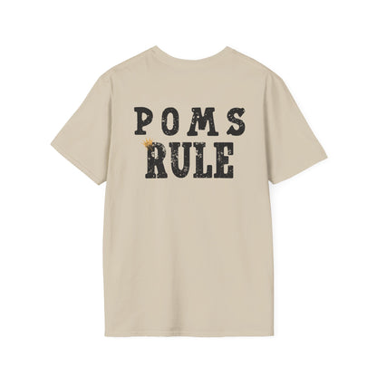 Poms Rule T-Shirt- Pomeranian T-shirt
