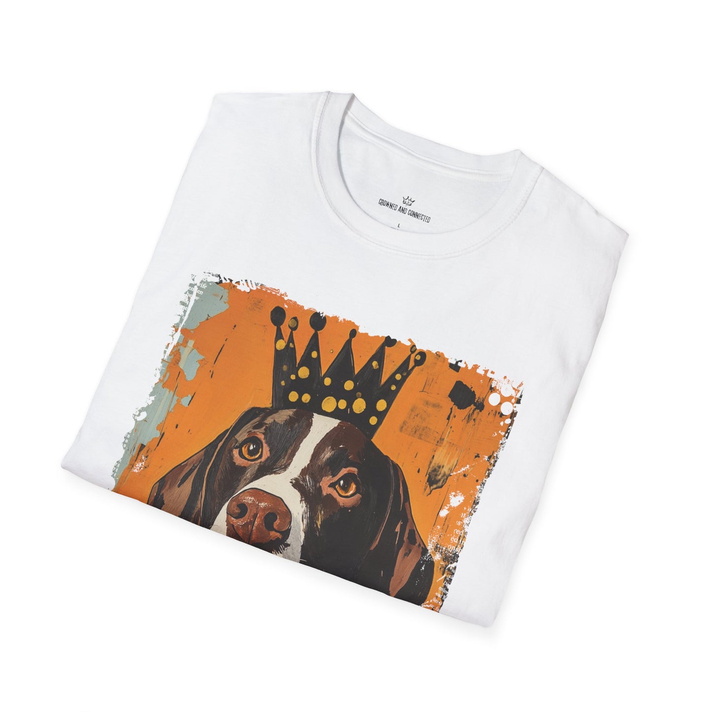 German Shorthaired Pointers Rule T-Shirt- Crowned and Connected Collection