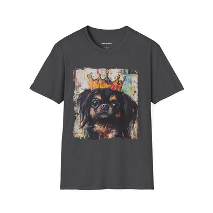 Tibetan Spaniels Rule T-shirt/ Funny Tibetan Spaniel Tee/Crowned and Connected Collection