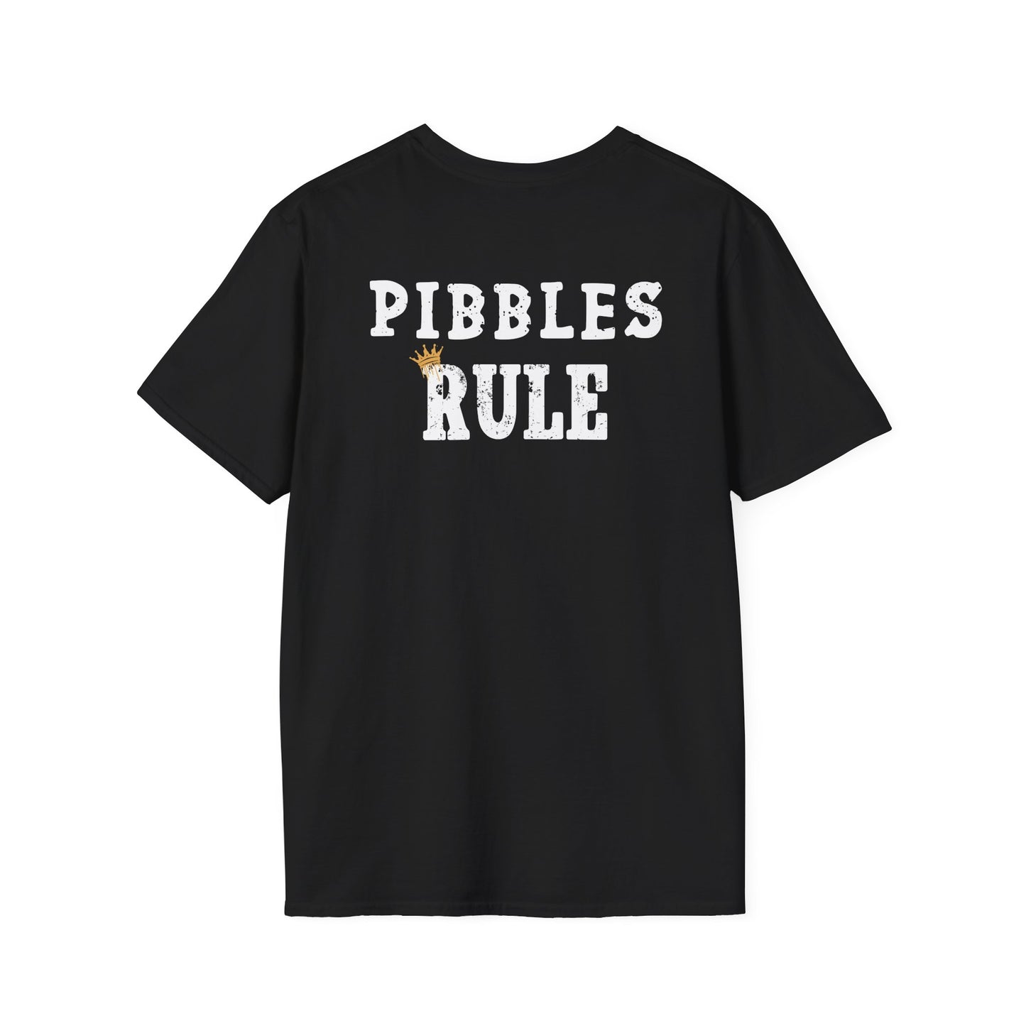 Pibbles Rule T-Shirt/Pit Bull T-Shirt/Crowned and Connected Collection