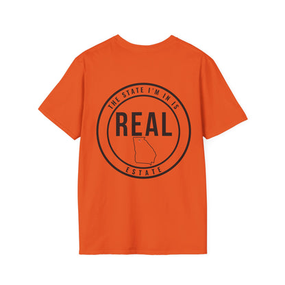 Georgia Real Estate Agent Shirt | The State I’m In Is Real™ | Georgia Real Estate Advisor Tee