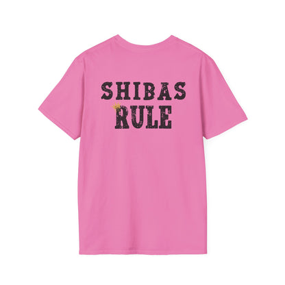 Shiba Inus Rule T-Shirt/ Crowned and Connected Collection