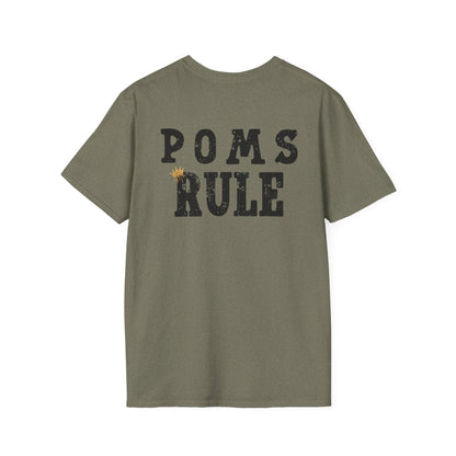 Poms Rule T-Shirt- Pomeranian T-shirt
