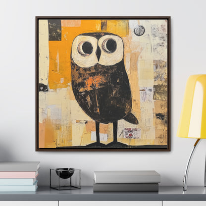 "Patty's Nightwatch" Owl Canvas art
