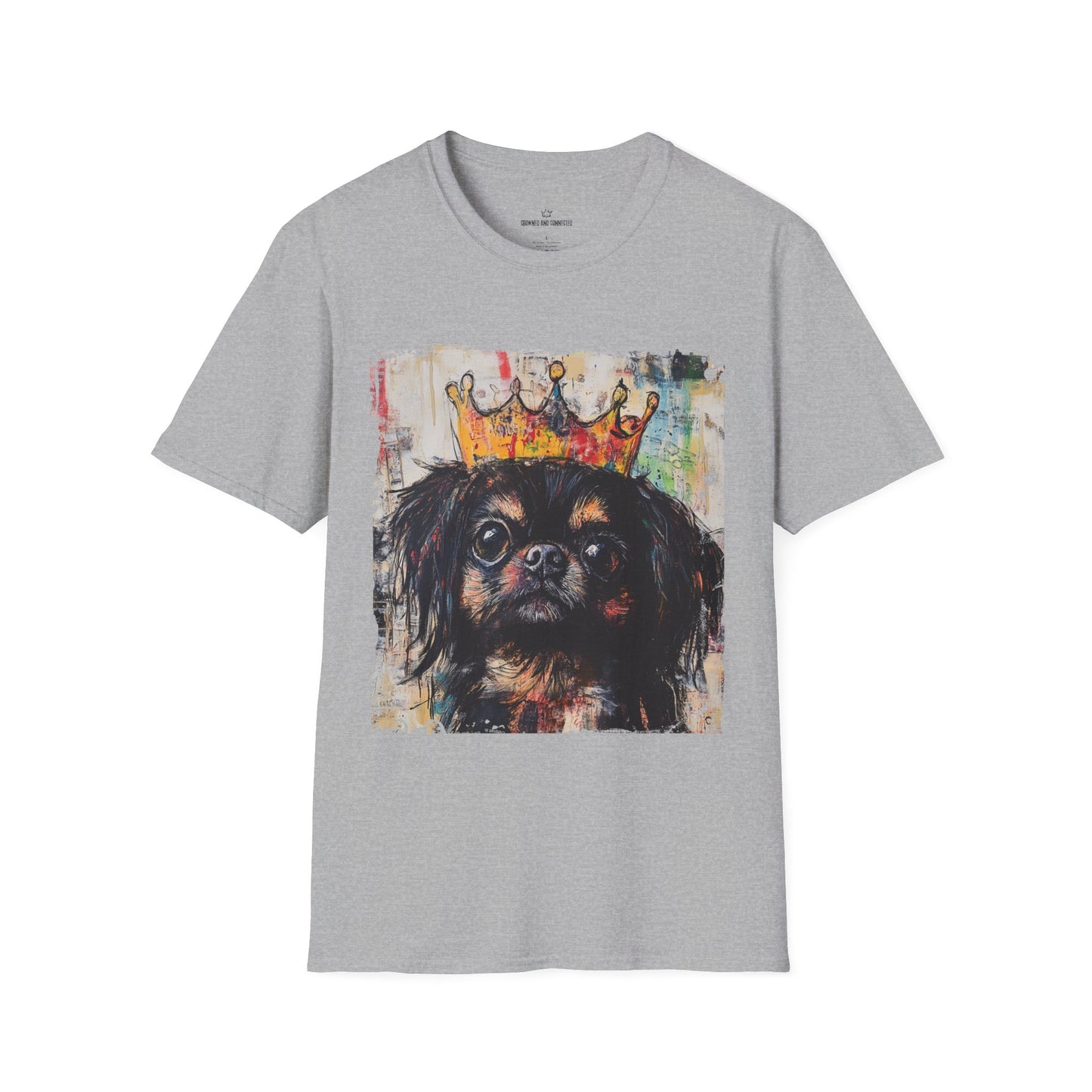 Tibetan Spaniels Rule T-shirt/ Funny Tibetan Spaniel Tee/Crowned and Connected Collection