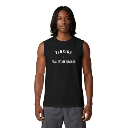 Florida Real Estate Agent Muscle Tank | Unisex Real Estate Advisor Shirt | The State I’m In Is Real™