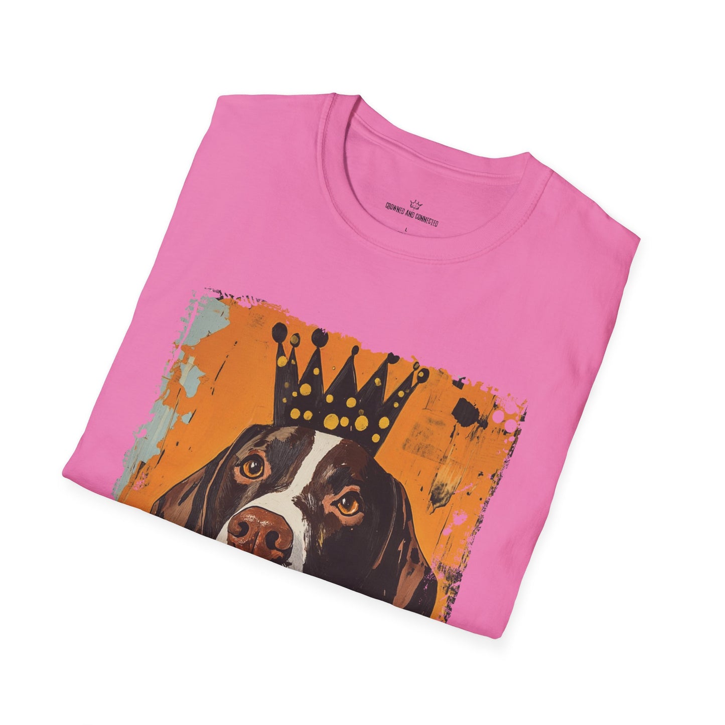 German Shorthaired Pointers Rule T-Shirt- Crowned and Connected Collection