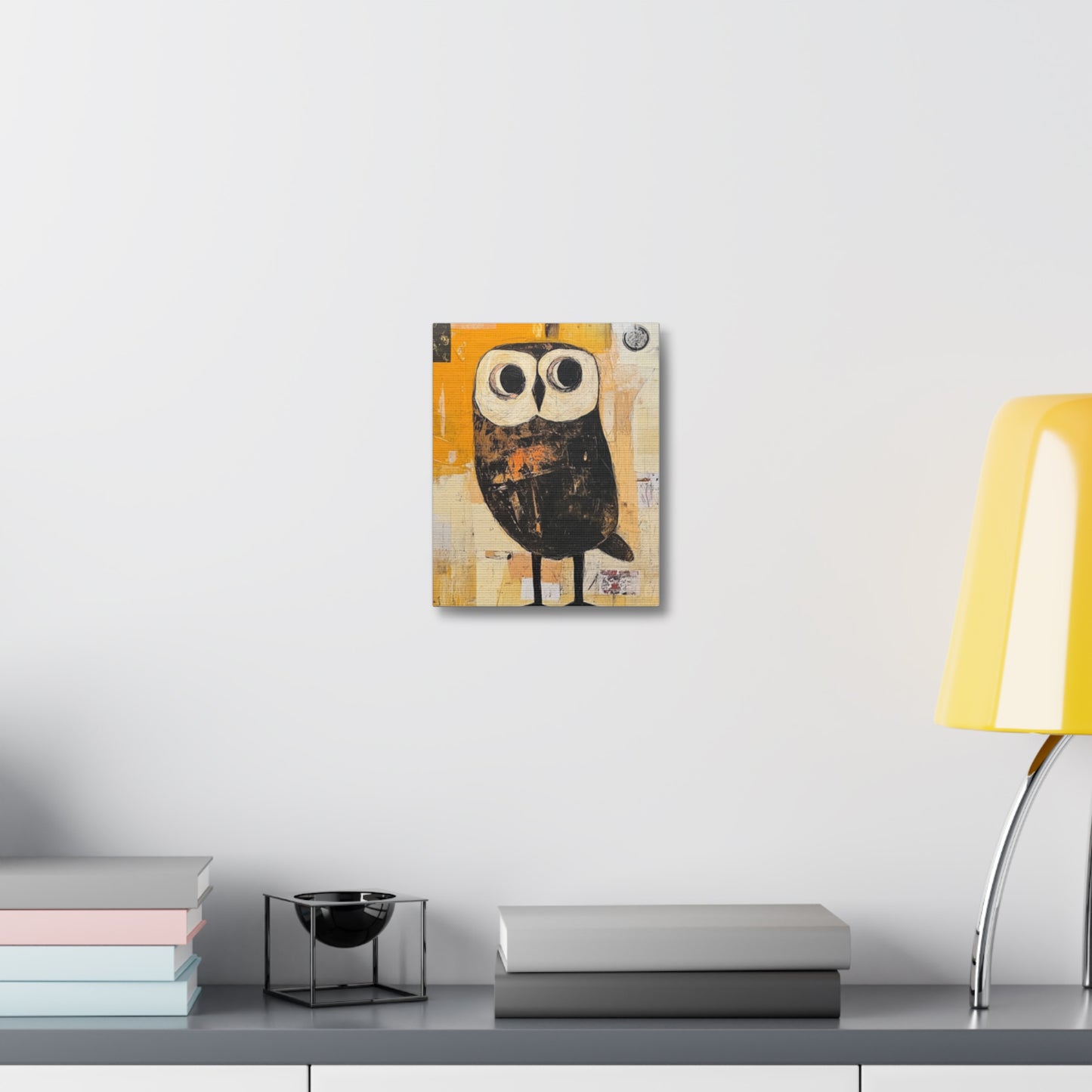 "Patty's Nightwatch" Owl Canvas art
