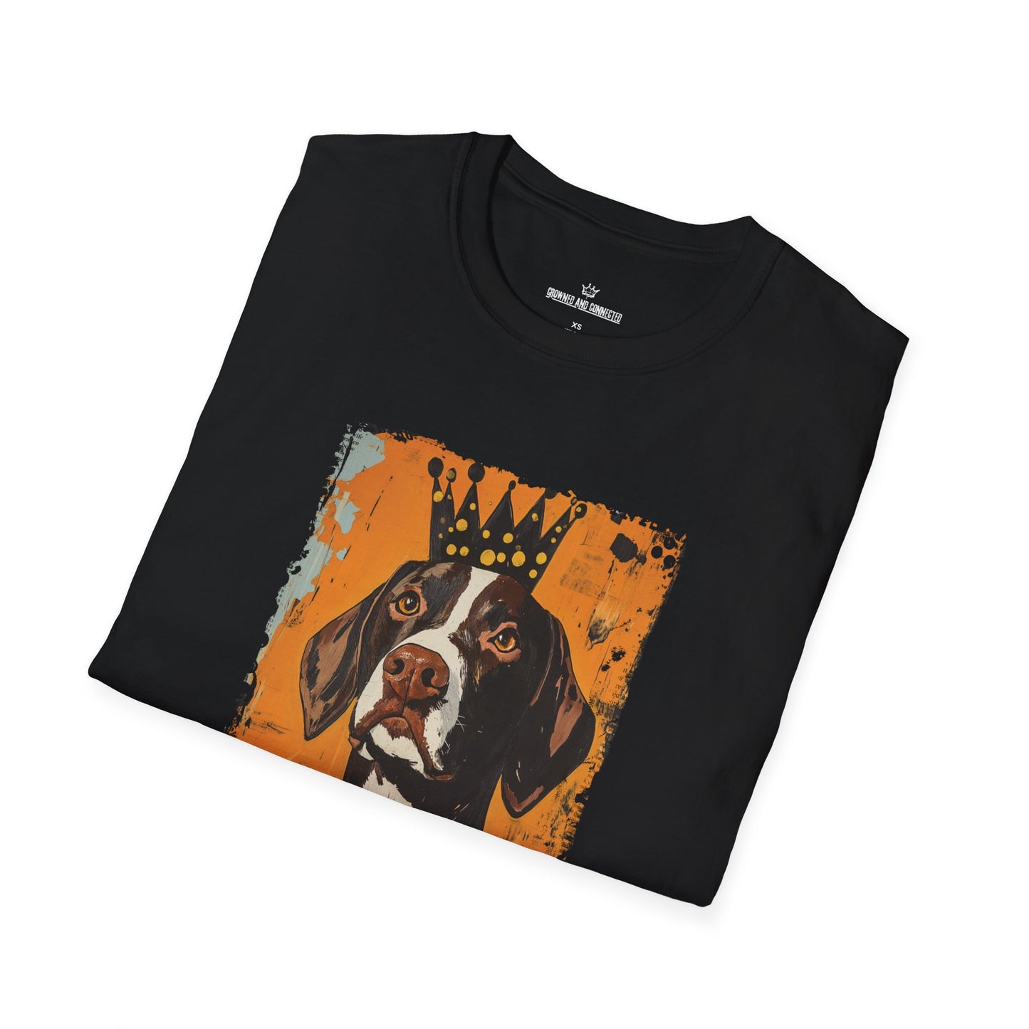 German Shorthaired Pointers Rule T-Shirt- Crowned and Connected Collection