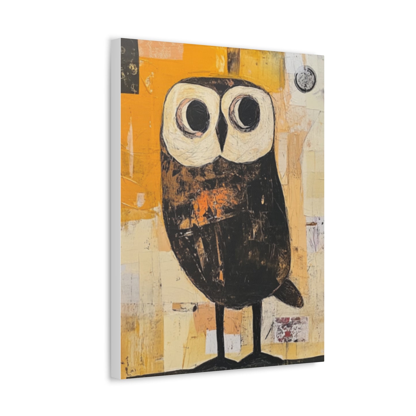 "Patty's Nightwatch" Owl Canvas art