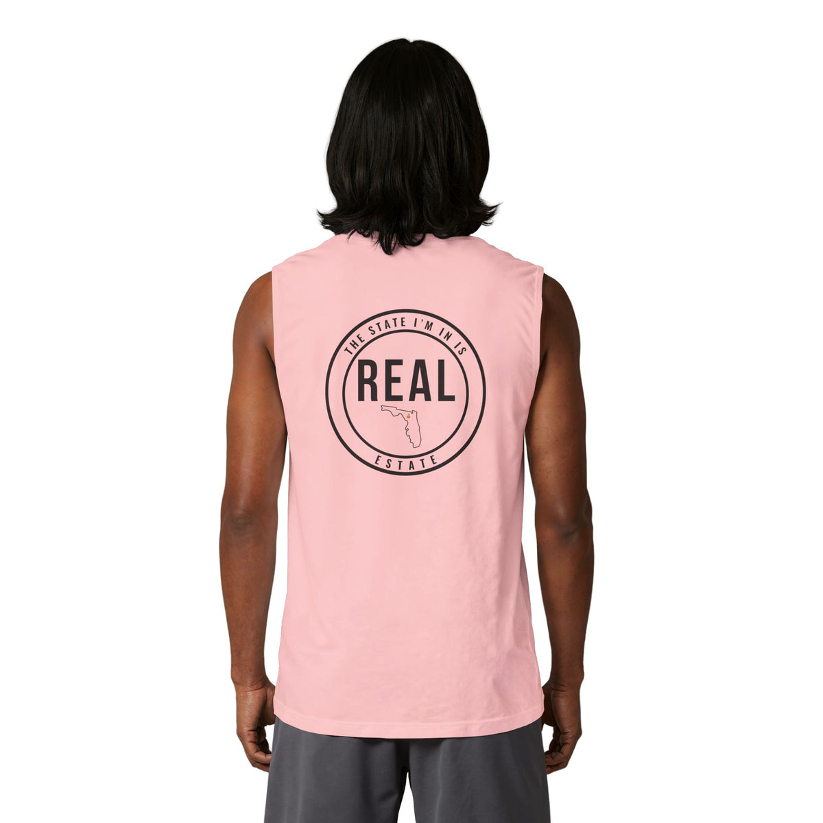 Florida Real Estate Agent Muscle Tank | Unisex Real Estate Advisor Shirt | The State I’m In Is Real™