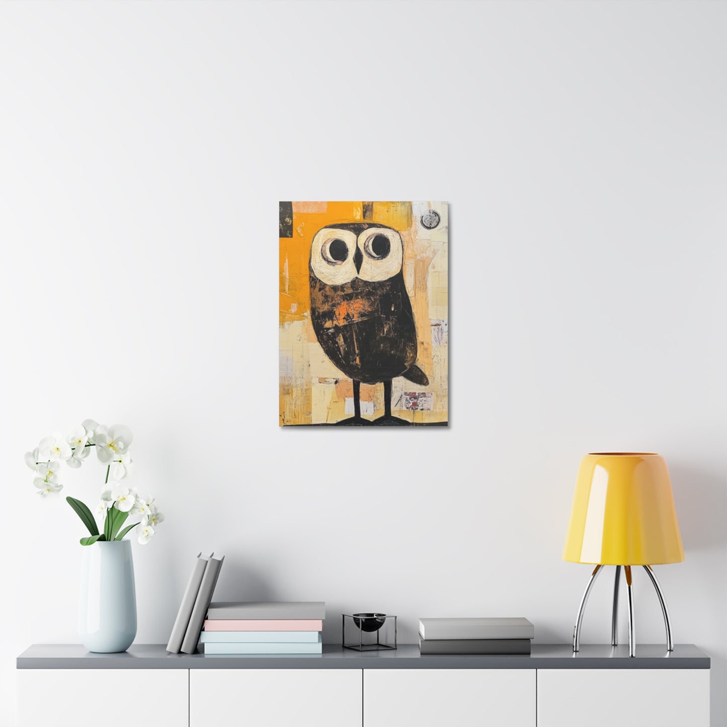 "Patty's Nightwatch" Owl Canvas art