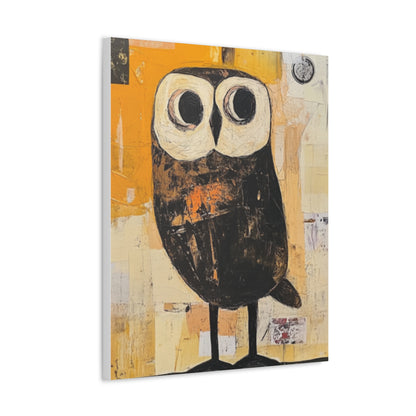 "Patty's Nightwatch" Owl Canvas art