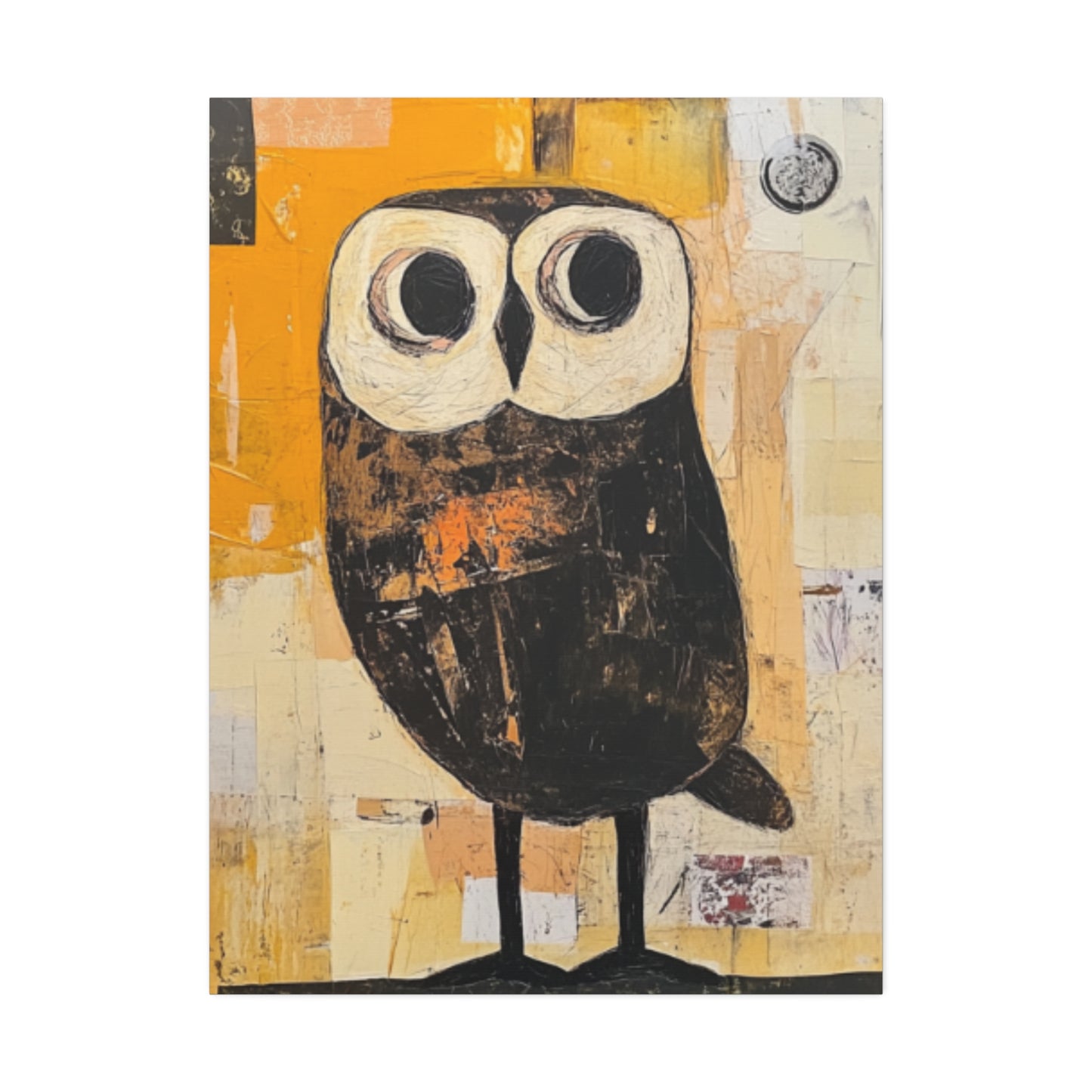 "Patty's Nightwatch" Owl Canvas art