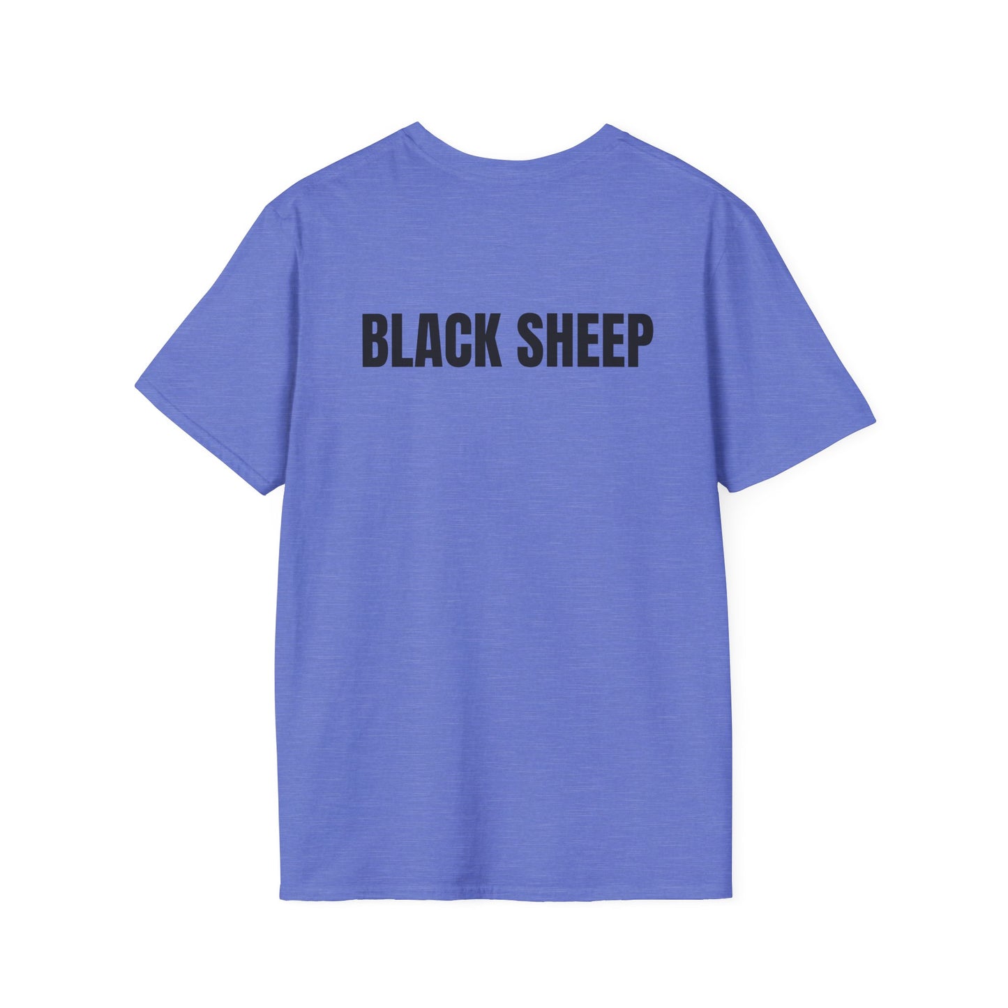 Black Sheep Crowned T-Shirt – Funny Animal Graphic Tee | Crowned & Connected Collection