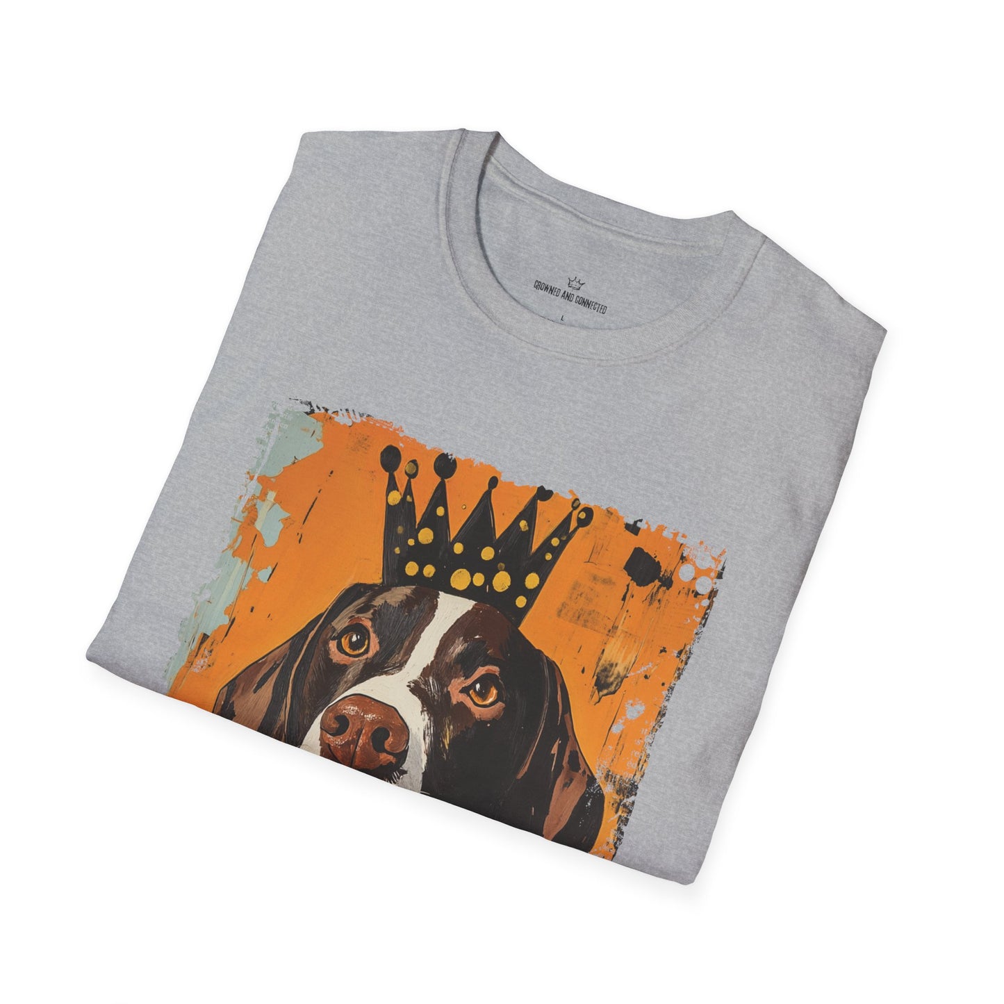 German Shorthaired Pointers Rule T-Shirt- Crowned and Connected Collection
