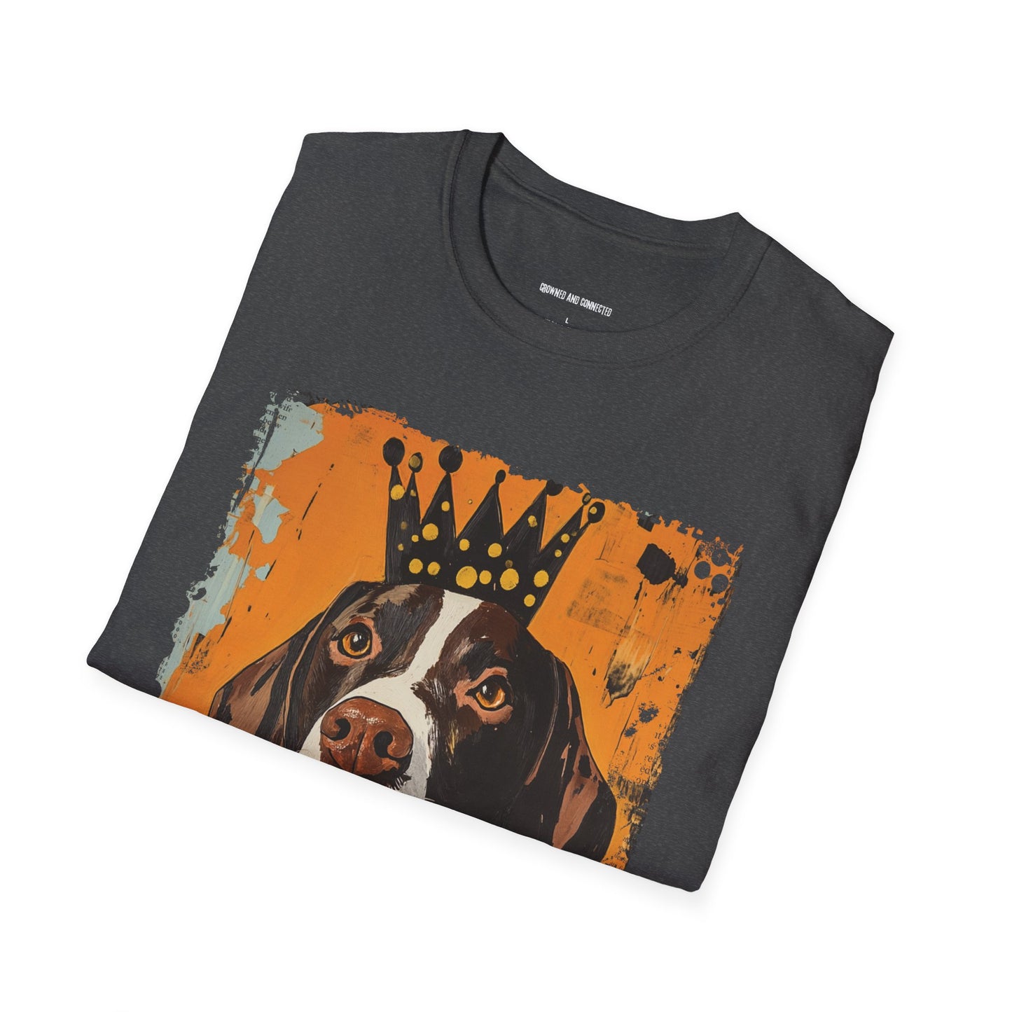 German Shorthaired Pointers Rule T-Shirt- Crowned and Connected Collection