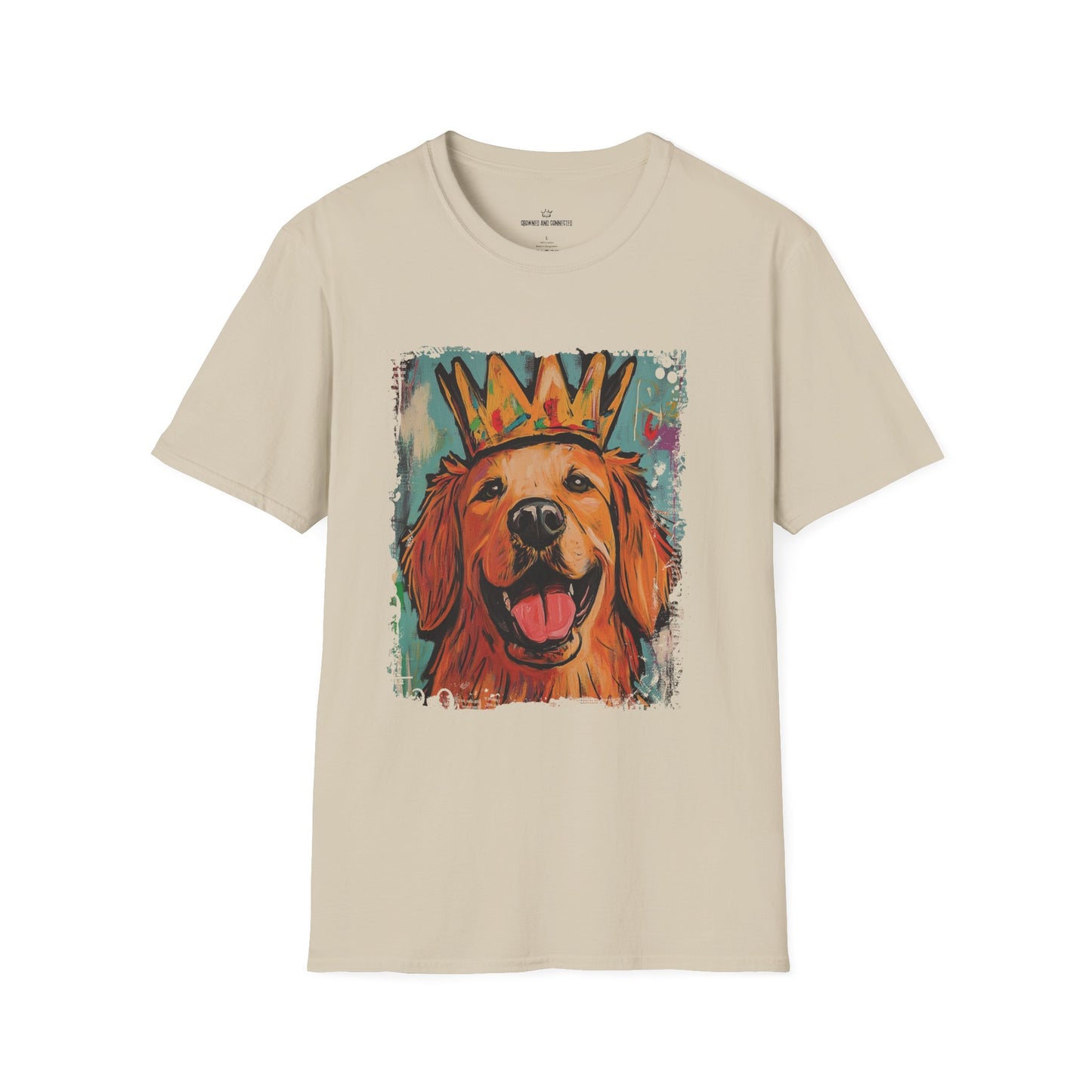 Goldens Rule T-shirt/ Funny Golden Retriever T-shirt/Crowned and Connected Collection