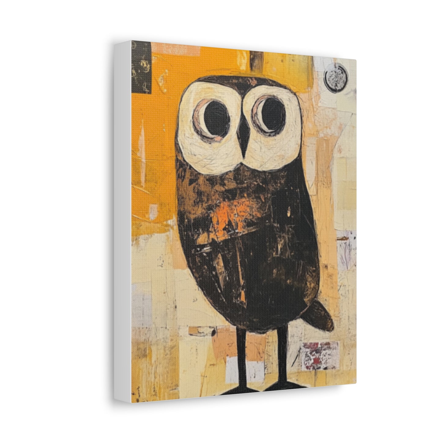 "Patty's Nightwatch" Owl Canvas art