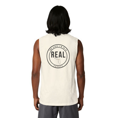 Florida Real Estate Agent Muscle Tank | Unisex Real Estate Advisor Shirt | The State I’m In Is Real™