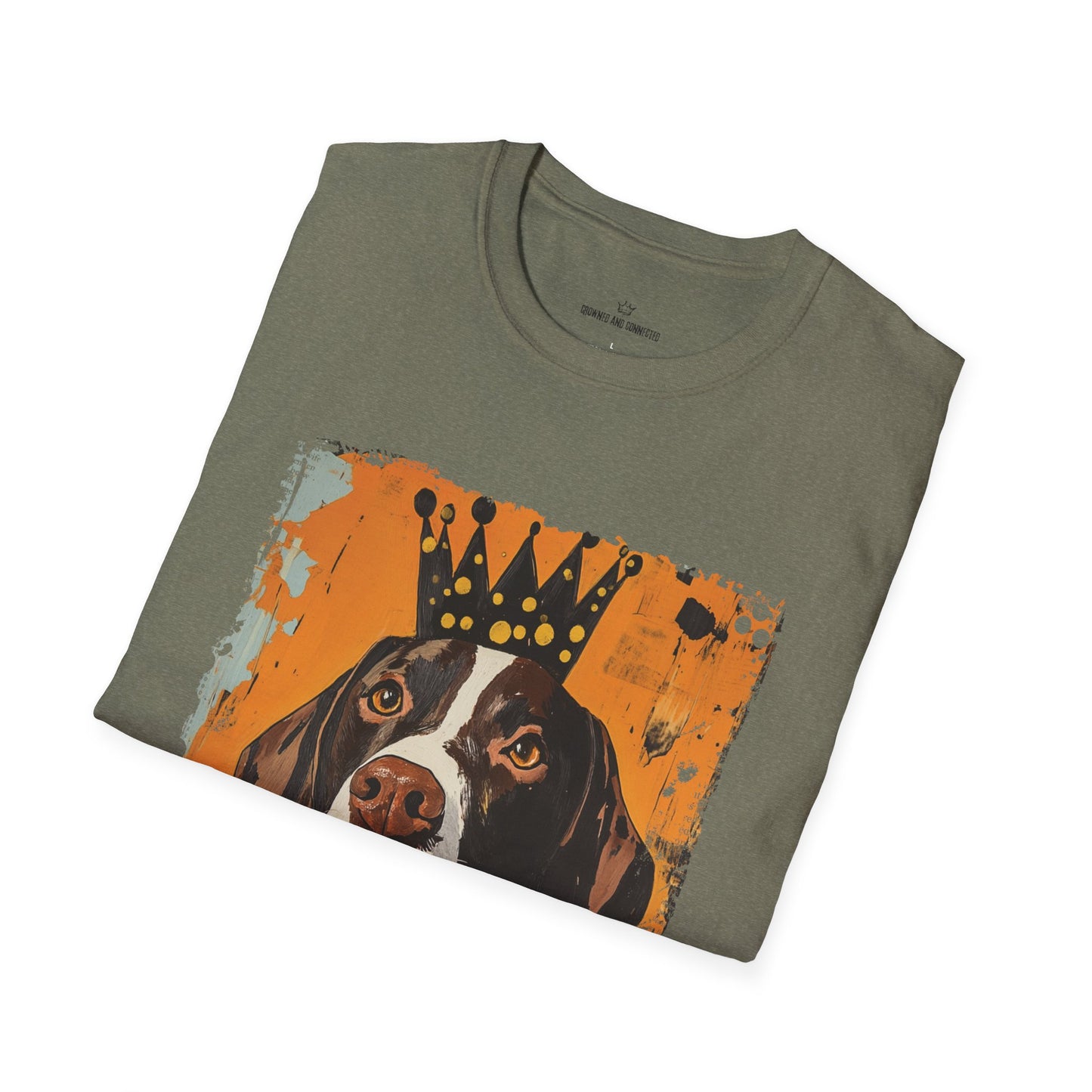 German Shorthaired Pointers Rule T-Shirt- Crowned and Connected Collection